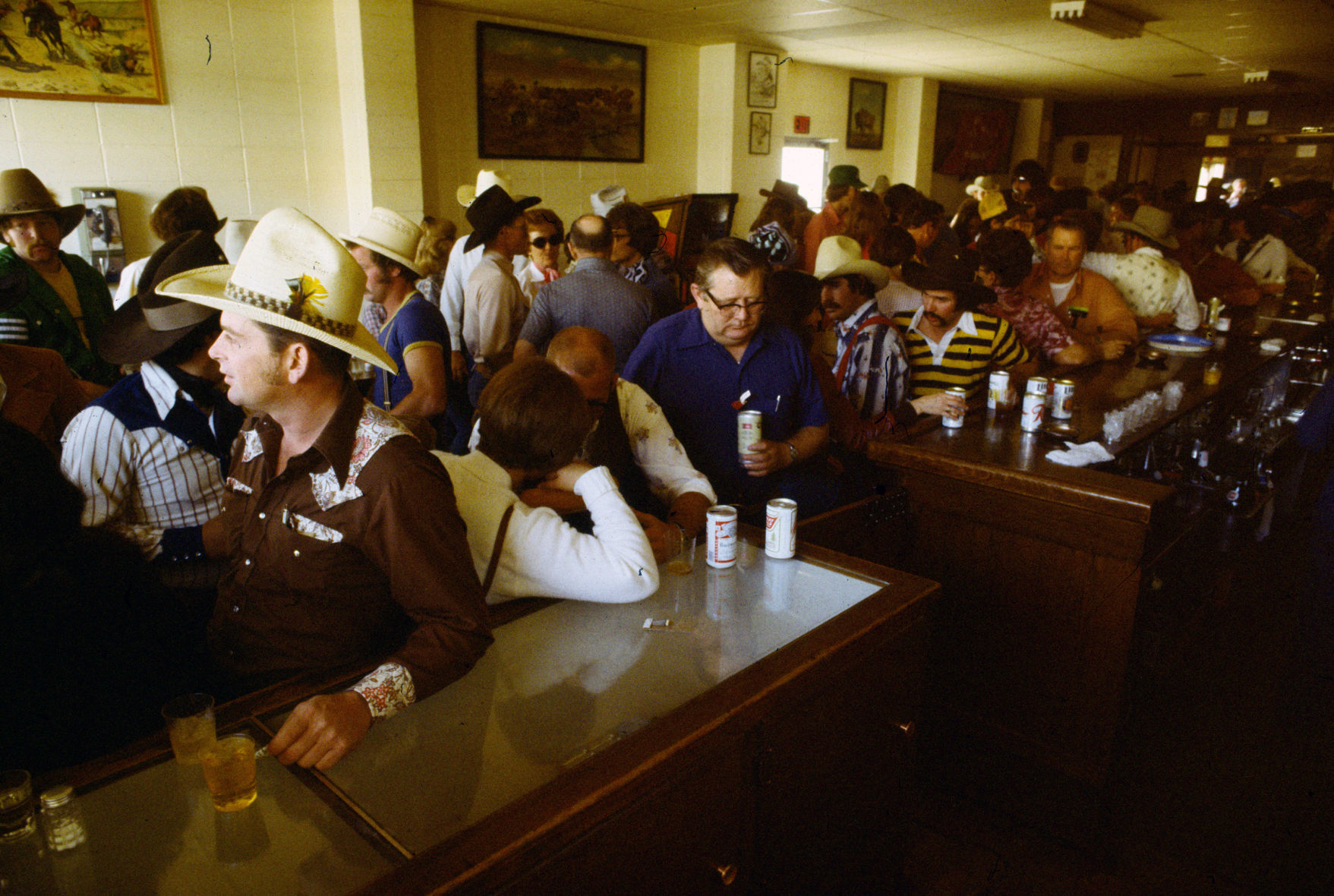 Range Riders bar, 1978